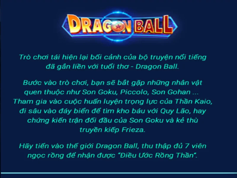 Bỏ túi 6 mẹo làm trùm game nổ hũ Dragon Ball